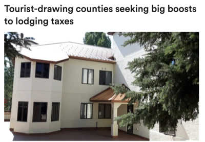 Sentry Colorado: Lodging tax increases